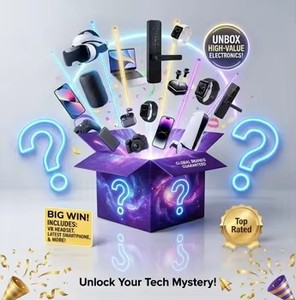 5-piece Digital Mystery Box Drone Mystery Box Upgraded Advanced Surprise Lucky Box 500 Tech Items High Quality Set Now Gift - Product Image 2