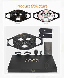 Yüz Güzelliği Kızılötesi Işık Gıda Sınıfı Silikon El Tipi Kırmızı Işık Terapisi Led Yüz Maskesi Foton Terapisi Evde Kullanım - Product Image 6