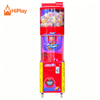 Machine commerciale à monnayeur de type Gashapon, distributeur de jouets en capsules d'arcade, machine de jeu à prix surprise LED pour centre commercial