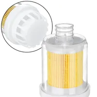 Filtre d'admission d'air et silencieux pour chauffage de stationnement diesel, tuyau de conduit d'air de 25 mm x 60 cm, jaune, compatible Webasto Dometic