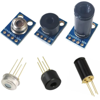 Merrillchip 3-5V Thermomètre GY-906 MLX90614ESF-BCC Module de capteur de température infrarouge IR Compensation de gradient de température