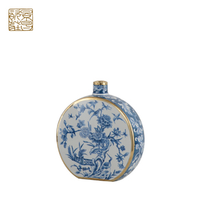 <span class=keywords><strong>Vase</strong></span> à fleurs en céramique blanche en porcelaine vintage bon marché en gros Art déco Luxe Ange - Product Image 3