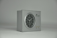 CJCD-2T 199mm * 156mm * 68mm Chijiu Marine Quartz Navire Horloge En Laiton Massif Étanche Silencieux Chronomètre Nautique Avec Certificat CCS