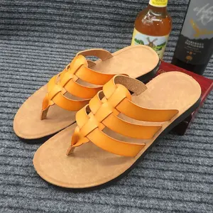 Sandálias masculinas estilo paquistão, sapatos de verão, sandália para homens, borracha