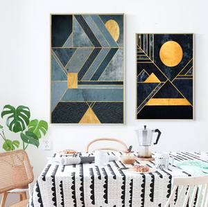 Trung Quốc Nhà máy giá rẻ trừu tượng vẫn còn cuộc sống màu nước tường nghệ thuật kỹ thuật số in <span class=keywords><strong>Canvas</strong></span> in với hình ảnh không thường xuyên khung trang trí nội thất - Product Image 3