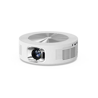 Projecteur LCD H66 avec haut-parleurs intégrés, luminosité élevée, mise au point électrique, 1080P, stéréo HIFI, home cinéma portable