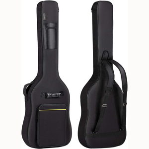 กระเป๋าใส่กีตาร์อะคูสติกกันน้ำขนาดใหญ่ OEM เสริมแรงกระเป๋าใส่กีตาร์เบส - Product Image 3
