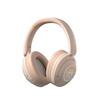 Personalizable Macaron Colors TWS Wireless Stereo Headsets Gaming Bluetooth 5,4 Over-Ear Auriculares para teléfono móvil DJ Use