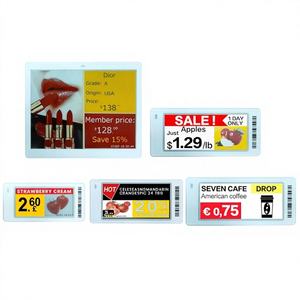 Étiquette de prix électronique E Ink Epaper 4,2 pouces pour supermarché, étagère intelligente numérique, sans fil, NFC/BLE, étanche IP65/IP67, 3-5 ans - Product Image 1