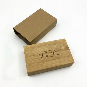 Hộp Gỗ Tre Đóng Gói Quà Tặng Hình Vuông Tùy Chỉnh Có Nắp Đậy Hộp Gỗ Sang Trọng - Product Image 3