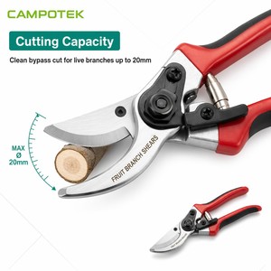 <span class=keywords><strong>Sécateur</strong></span> robuste en acier SK5, cisaille de jardin ergonomique, outils de taille d'arbres, coupe-<span class=keywords><strong>branches</strong></span> aiguisés - Product Image 5