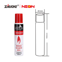 Recharge de briquet au gaz butane portable de 150 ml en gros avec grande capacité