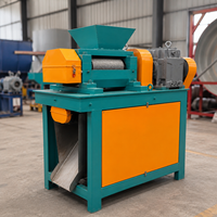Granulateur à double rouleau, capacité 3-10 kg/h, entièrement automatique, haute performance pour le traitement continu de poudre d'engrais composé