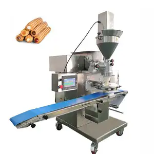 High Quality Best Price Small Mini Cream Fruit Strawberry Spain Snack Churro Filler Jam Filling Machine