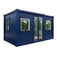 Conteneur d'habitation préfabriqué prêt à être expédié, maison extensible, deux chambres, vente de préfabriqués, maison mobile, maison modulaire