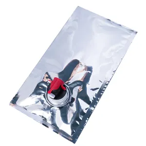 Sacchetti con beccuccio In plastica personalizzati per bevande con sacchetto di imballaggio In foglio di alluminio In sacchetto di scatola distributore di caffè per vino