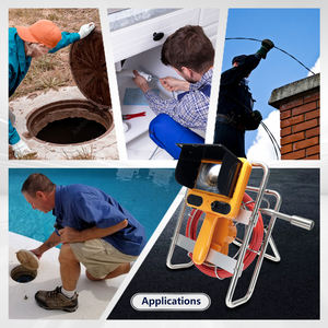 Telecamera per Ispezione Industriale Impermeabile ad Alta Definizione per Soffitti, Pavimenti, Cavità e Pareti con Sonda 512hz per Pulizia Fognature - Product Image 5