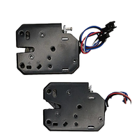Verrou Électrique Sans Clé à Solénoïde pour Kiosque, Distributeur Automatique, Distributeur de Billets, Terminal de Paiement 12V 24V, Verrou de Casier