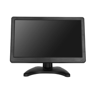 Monitor de 11.6 Pulgadas con Pantalla LCD de Resolución Full HD y Carcasa de Plástico para Monitoreo de Tiendas Minoristas y CCTV