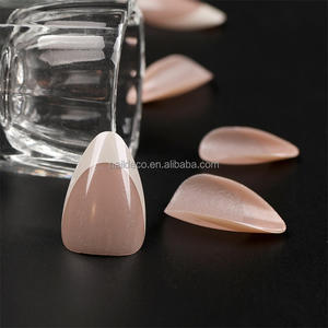 Juego de <span class=keywords><strong>Uñas</strong></span> Acrílicas Francesas NADECO, <span class=keywords><strong>Uñas</strong></span> Postizas de Almendra para Diseños de <span class=keywords><strong>Uñas</strong></span> DIY, <span class=keywords><strong>Uñas</strong></span> Artificiales de Cobertura Completa, <span class=keywords><strong>Manicura</strong></span> Rápida y Fácil - Product Image 2