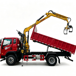 Vehículo Cargador de Leña a Gasolina para Exportación, 160 HP, con Garra de Acero Redonda, Montado en Vehículo, con Capacidad de Levantar, Bajar o Autodescarga - Product Image 1