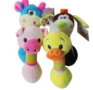 Colorful Cartoon <b>Plush</b> Toys for Dogs Boredom Buster Interactive Pet Playthings Soft Stuffed Animals Set - Product Image 2