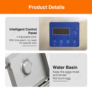 آلة صنع العجة الكهربائية التجارية صغيرة الحجم، لتشكيل وطهي البيض الرطب والطري، ماكينة أوتوماتيكية لصنع البيض المسلوق والمقلي - Product Image 5