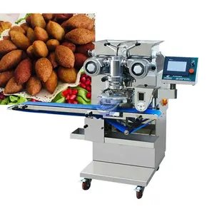 Automatic Encrust and Fill Mini Falafel Arancini Make Cookie Date Ball Line Kubba Machine for Sale