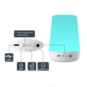 Altavoz Portátil de Sonidos Relajantes para Dormir Bebés, Sonido Natural Relajante, Máquina de Ruido Blanco Inteligente Tuya para Bebés - Product Image 6