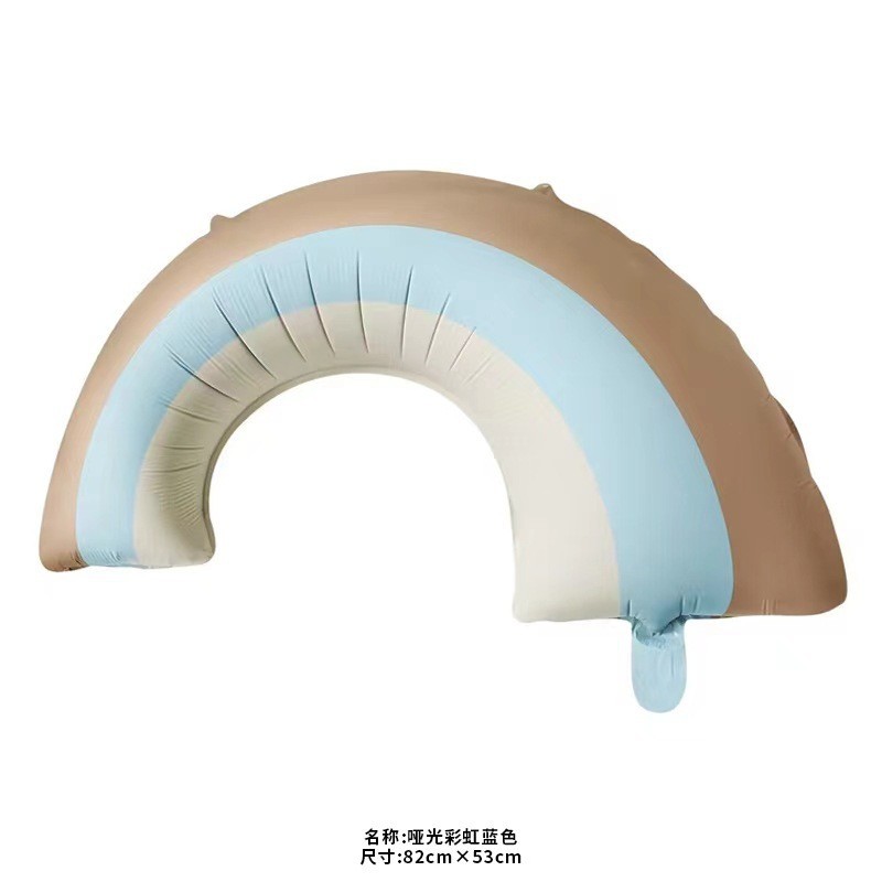 Bleu arc-en-ciel mat
