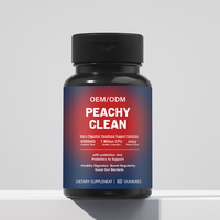 Gummies de soutien digestif à base de plantes pour adultes OEM ODM, riches en protéines, prébiotiques et probiotiques, favorisant la santé intestinale et le soutien immunitaire