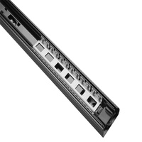 Haute norme 45mm Silence Triple pli meubles matériel installateur garde-robe lisse télescopique curseur