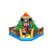 Château gonflable en PVC équipement de terrain de jeu extérieur maison de rebond toboggan Combo pour location fournitures de fête