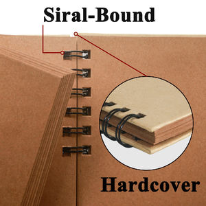 ألبوم قصاصات مخصص 8 "x 8" كتاب قصاصات 180 جم/متر مربع ورق كرافت (60 صفحة) لوازم فنية للحرف اليدوية كتب الضيوف - Product Image 5