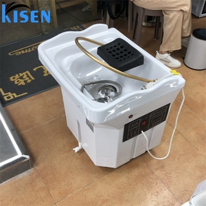 Kisen - Lavacabezas Portátil con Tanque de Agua de 60L, Sin Plomería, con Vaporizador, Silla de Champú de Alta Calidad para Spa Capilar - Product Image 3