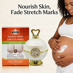 Crème <span class=keywords><strong>anti</strong></span>-vergetures 5D Gluta pour peaux sensibles pendant la <span class=keywords><strong>grossesse</strong></span>, collagène, <span class=keywords><strong>huile</strong></span> d'argan pour femmes, résultats visibles - Product Image 5