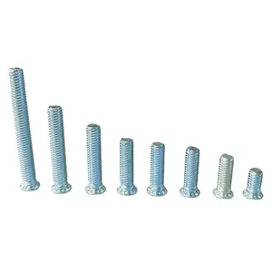 Flush Head Studs FHD Press Riveting Screw Self Clinching Stud for Metal Sheet nuts and bolts hardware suppliers