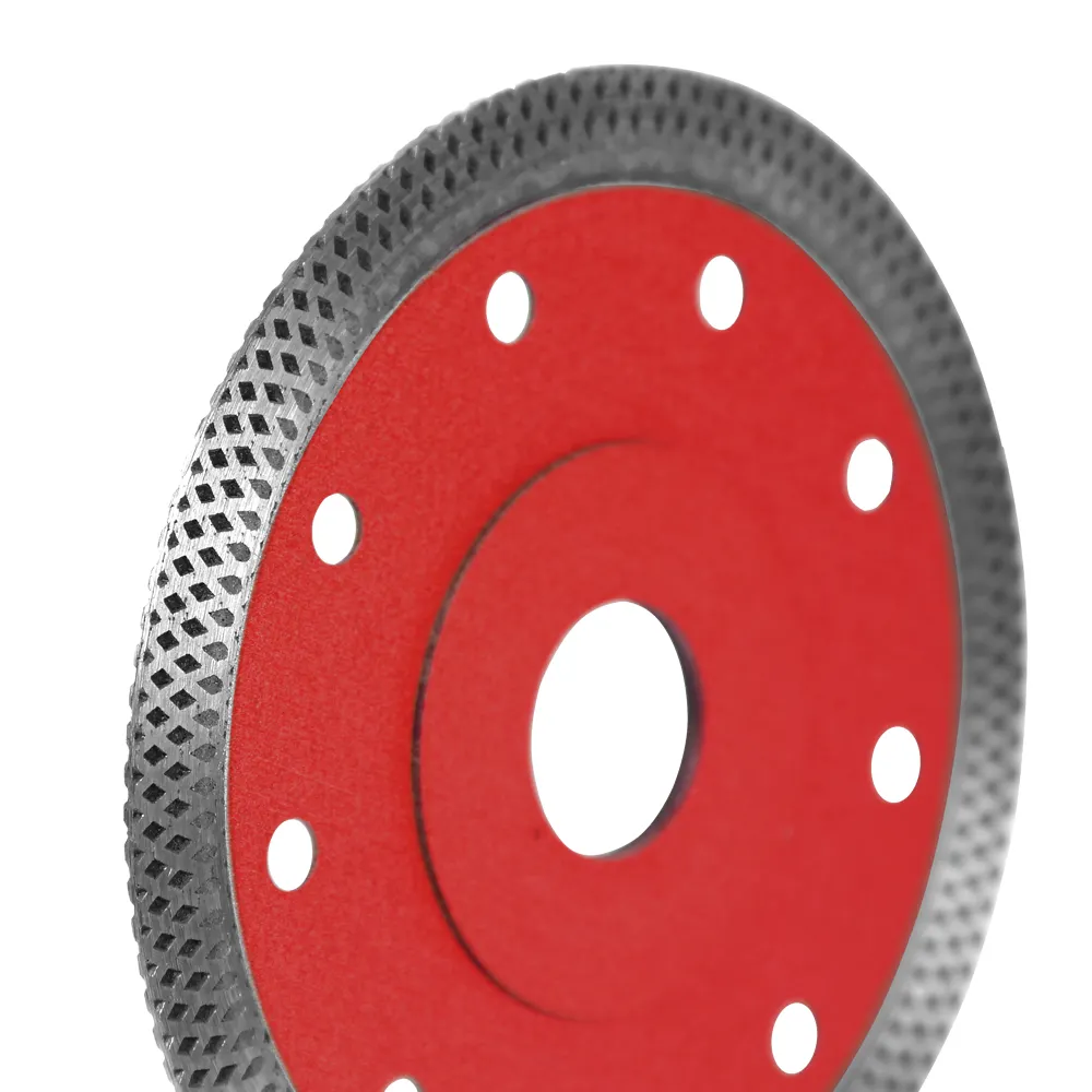 SONGQI 115mm Hot Pressed Super Thin Turbo Diamond Cutting Disc Saw Blade For Granite Ceramic Tile Marble