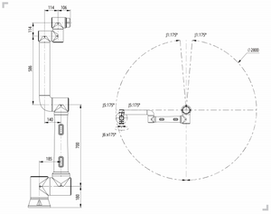 Brazo Robótico Colaborativo de Alta Calidad Fr5, Cobot de 6 Ejes, Manipulador Multifuncional para la Industria - Product Image 3