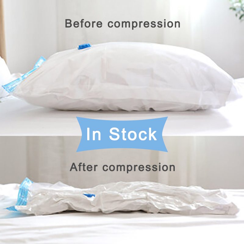 Vacuum Storage Bags With Hand Pump Home & Organization Airtight Compression Seal Space Saver For Clothes Bedding,toys
