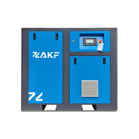 Compresseur d'air à vis à vitesse fixe ZAKF, fournisseur chinois, 11 kW, 15 CV, 380 V, 50 Hz, IP54, pour machine d'emballage papier