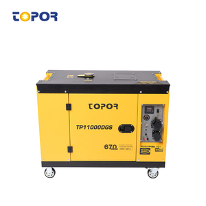 Générateur diesel silencieux de marque Topor pour usage domestique, solution d'alimentation de secours, options de démarrage à distance ATS - Product Image 1