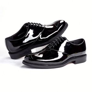 Chaussures de luxe en cuir véritable pour hommes, idéales pour les affaires et les mariages, avec fermeture éclair, motif camouflage, antidérapantes, respirantes et légères pour l'automne - Product Image 5
