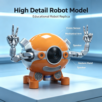 Modèle de robot éducatif personnalisé pour exposition