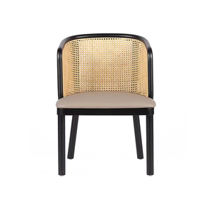 Mesa y Silla de Restaurante de Diseño Moderno y Lujoso Personalizadas, Respaldo de Ratán, Comedor de Hotel SP-EC281, Diseño Moderno y Elegante de Estilo Nórdico - Product Image 2