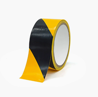 Ruban de signalisation au sol en PVC acrylique, imperméable, résistant à l'usure, épaissi, ruban de sécurité pour atelier industriel et entrepôt