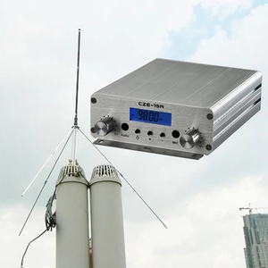 CZE-15A สเตอริโอ PLL เครื่องส่งสัญญาณ <span class=keywords><strong>FM</strong></span> 3วัตต์/15วัตต์สถานีวิทยุไร้สายออกอากาศ87-108เมกะเฮิร์ตซ์กระจายเสียงเครื่องส่งสัญญาณเสียงจอแอลซีดี - Product Image 6