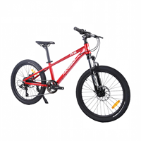 Rangka Aluminium Alloy 7-Speed Rem Cakram Ganda Sepeda Gunung M22 Chasing Wind 22-inci Tanpa Suspensi