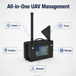 Système de détection de drones portable, dispositif de surveillance des signaux de communication industrielle sur le terrain, télécommande, résistant à l'eau, personnalisé - Product Image 1