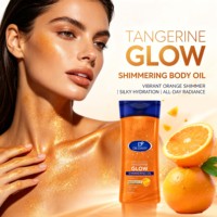 DR.DAVEY Huile Corporelle Scintillante à la Vitamine C Effet Bonne Mine Ultra Hydratante et Revitalisante pour une Peau Éclatante et Polie 200mL